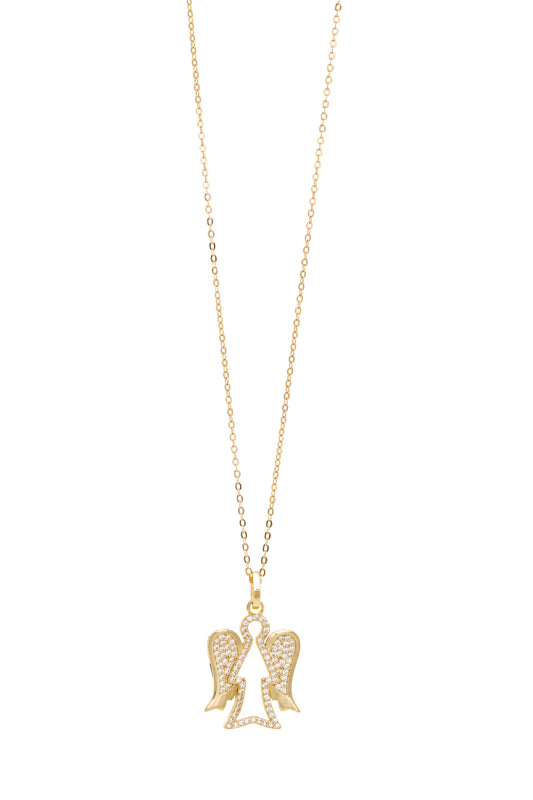 Collana Icona ANGELUS - Dorato Zirconi