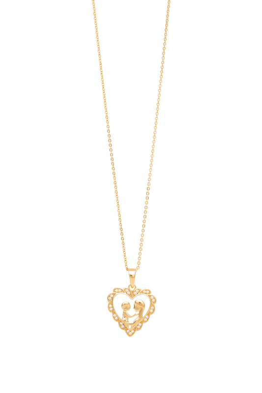 Collana Icona ANGELUS - Dorato Zirconi